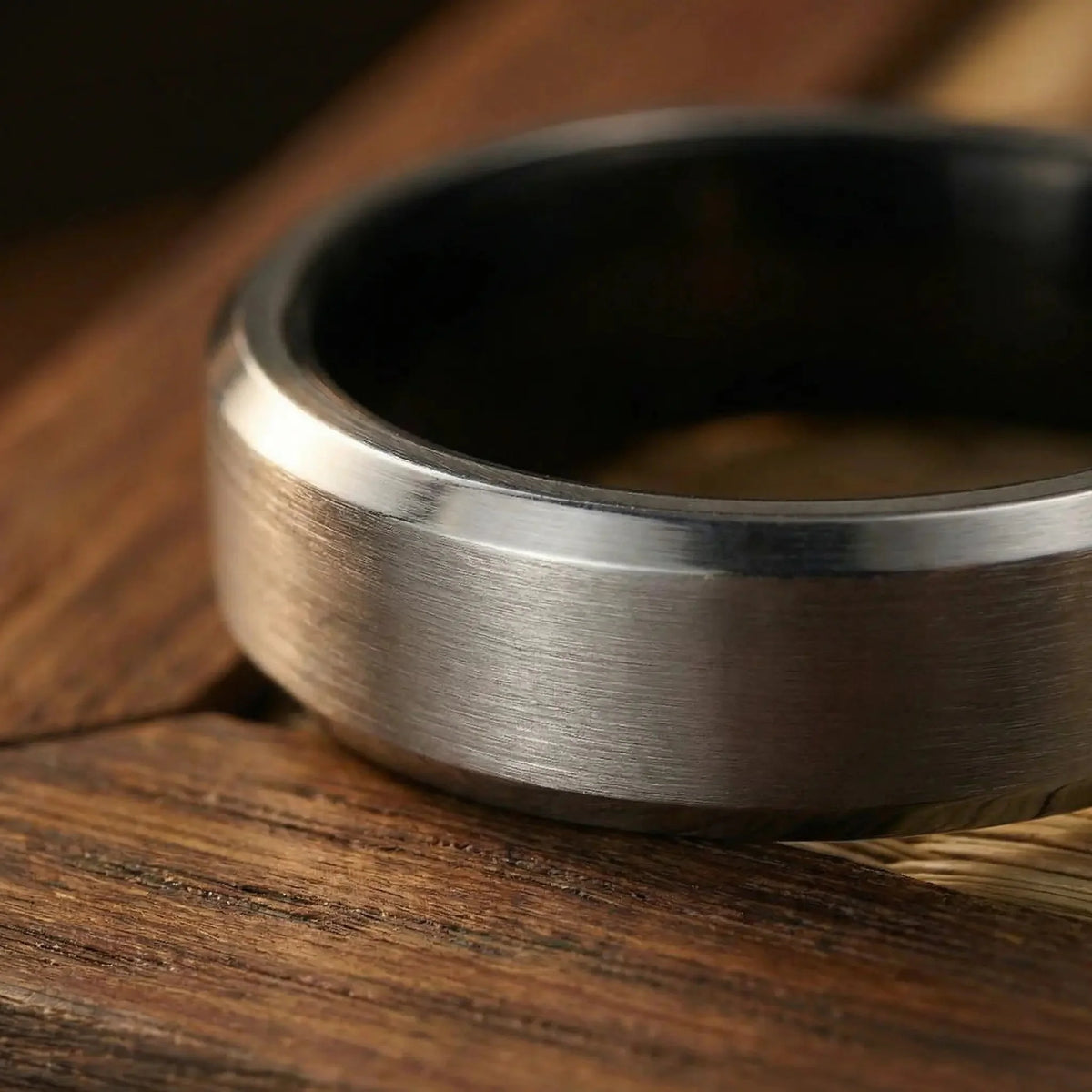 MICHI — Platinum Ceramic Ring Japanese Melody