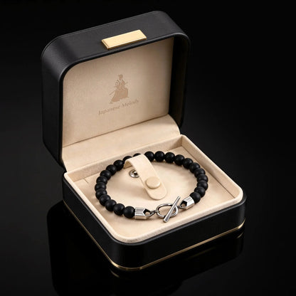 MU — Black Onyx Bracelet Japanese Melody