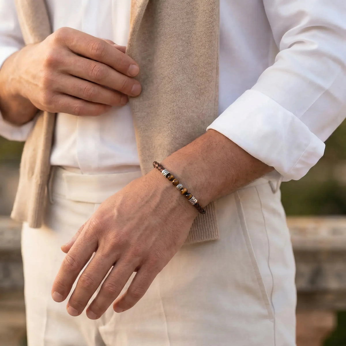 CHA-KAWA — Leather Bracelet Leonardo’s Leather