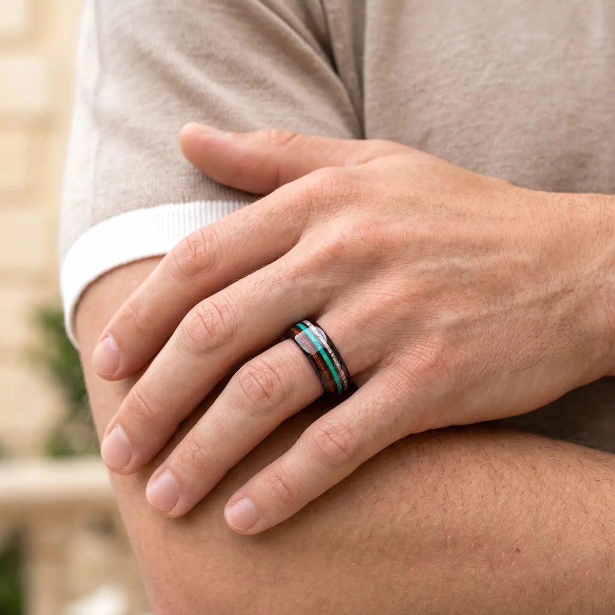 INOCHI — Oak & Antler ring Fuji