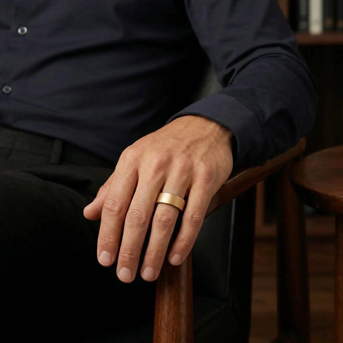 OJO — Gold Tungsten Ring Fuji