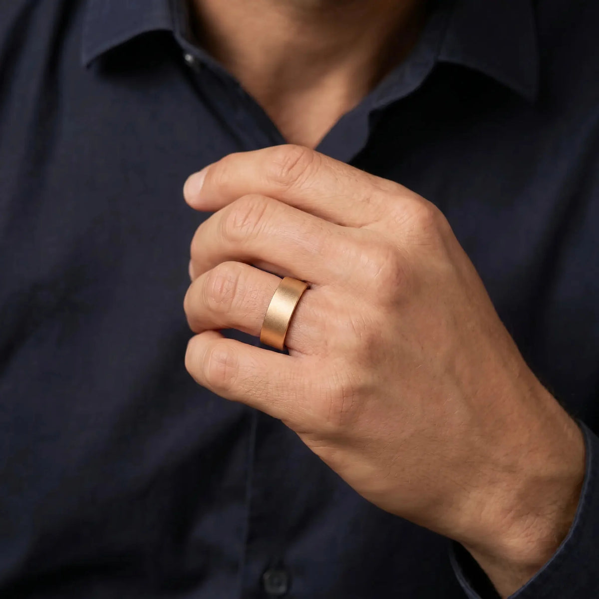 OJO — Gold Tungsten Ring Fuji