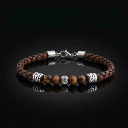 CHA-KAWA — Leather Bracelet Leonardo’s Leather