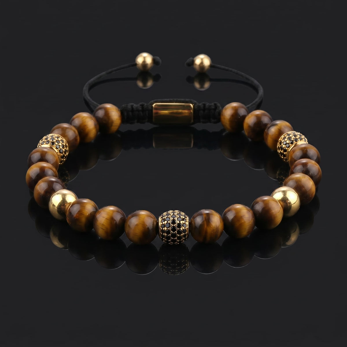 REIKON — Tiger Eye Bracelet Leonardo’s Leather