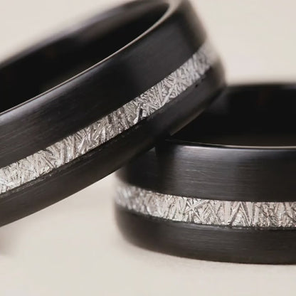 SORA set — Meteorite Couples Rings