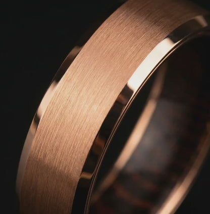 MOKUME — Wenge Wood Ring