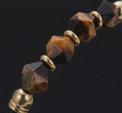 TORA no ME — Tiger Eye Braided Bracelet